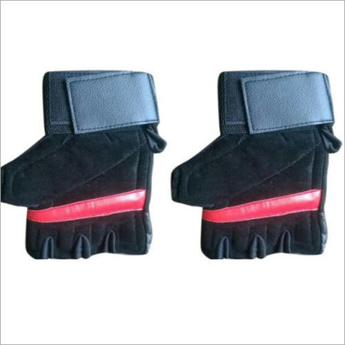 Gym Gloves With Wrist Strap