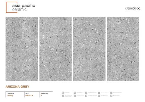 Porcelain Tiles 600X1200 mm - Ceramic & Vitrified, Antibacterial, Non-Slip, Wear-Resistant | Gloss, Matt, Rustic, Satin Finish, Full Body & Glazed