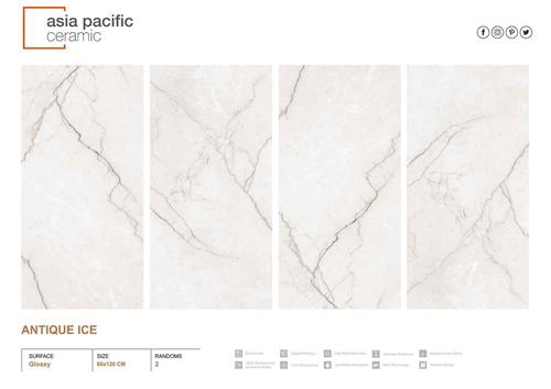 Marble Concept Vitrified Tiles - Ceramic & Porcelain, Gloss, Matt, Rustic, Satin Finish | Antibacterial, Non-Slip, Wear-Resistant, Interior Floor Tiles