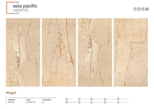 Digital Porcelain Tiles - 12mm Thickness, Gloss & Matt Finish in Beige, Cream, Gold, Grays | Antibacterial, Wear-Resistant, Non-Slip Indoor Floor Tiles