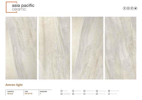 Ceramic Tiles 600X1200 mm - Ceramic & Porcelain, Gloss & Matt Finish, Wear-Resistant, Non-Slip | Full Body, Glazed & Polished Interior Floor Tiles