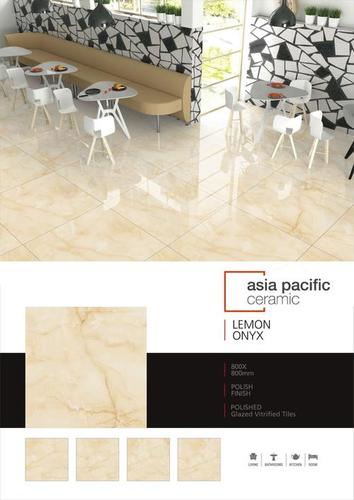 Tiles 800X800 mm - Ceramic & Porcelain, Gloss & Matt Finish, Antibacterial & Non-Slip, Full Body & Glazed Surface Treatment, Indoor Floor Application