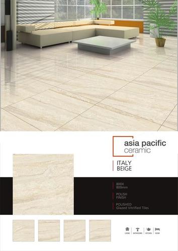 Ceramic Tiles 80X80 cm - Ceramic & Porcelain Material, Glossy & Matt Finishes | Wear-Resistant, Non-Slip, Antibacterial, Available in Full Body, Glazed & Polished Styles