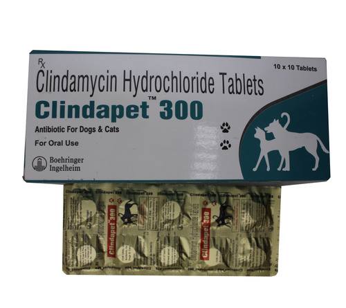 Clindapet Clindamycin 300mg Tablets