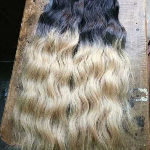 Coloured hair extensions