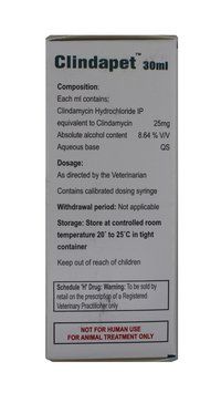 25mg 30ml Clindapet Clindamycin