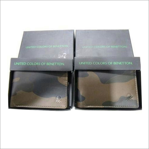 Mens Leather Wallet - Camouflage Design, Standard Size, Lightweight and Stylish with Multiple Styles Available