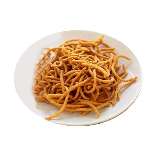 Tikha Gathiya Namkeen - 200g Packet | Rich Taste, Food Grade, Main Ingredient: Gram Flour, Salty Flavor, 3 Months Shelf Life