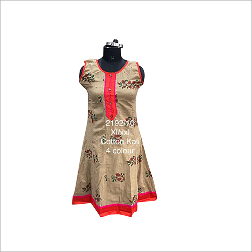 Available In 4 Colored Ladies Cotton Kurti