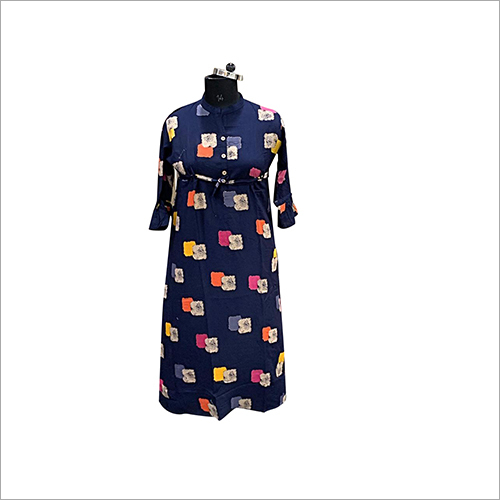 Available In Multicolored Ladies Soft Cotton Kurti