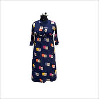 Available In Multicolored Ladies Soft Cotton Kurti