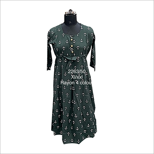 Available In 4 Colored Ladies Designer Kurti