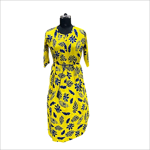 Available In Multicolored Ladies Trendy Kurti