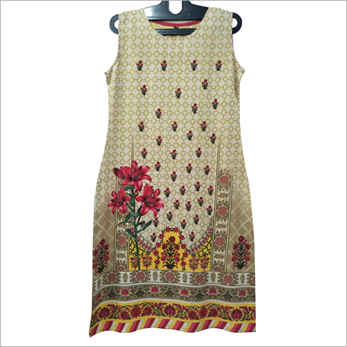 Available In Multicolored Ladies Designer Printed Kurti