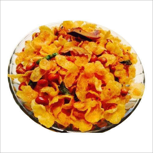 Special Makai Chivda Namkeen - Maize Chivda, 200g Packet | Salty & Spicy Taste, Good Quality, Food Grade, Shelf Life of 3 Months