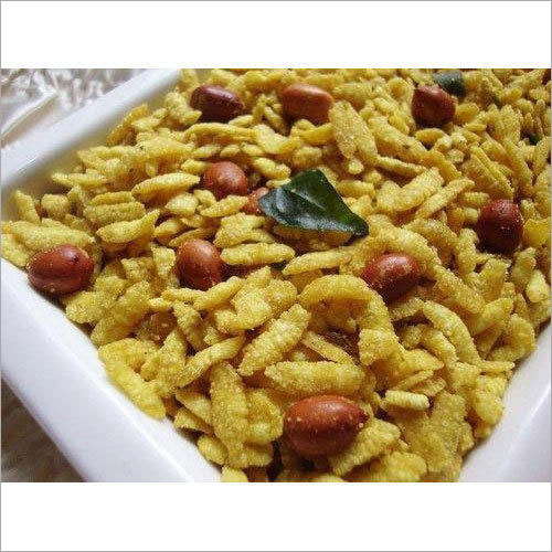 Chivda Namkeen - 200g Packet Spicy Taste with Rich Flavor Food Grade Groundnut Seeds and Rice Chivda 6-20% Protein 3 Months Shelf Life