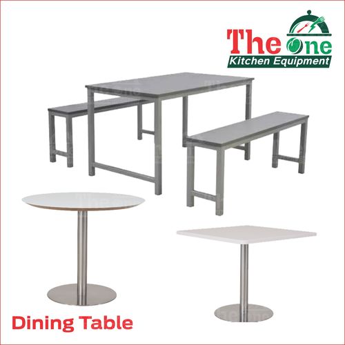 Silver Dining Table