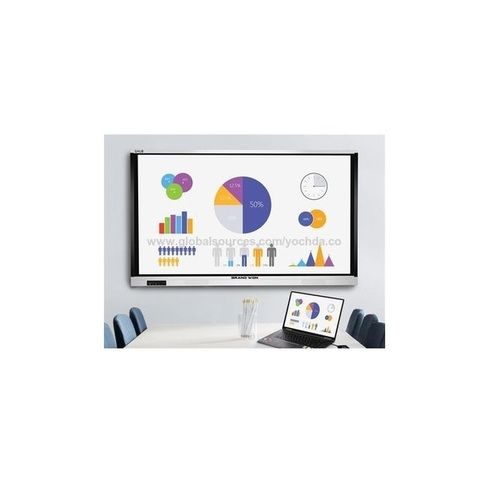 Electronic Whiteboard Wide Panel With Stan Application: Desktop