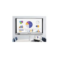 Electronic Whiteboard Wide Panel With Stan