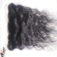 Natural All Types Weave Human Bundles With Lace Frontal Closure