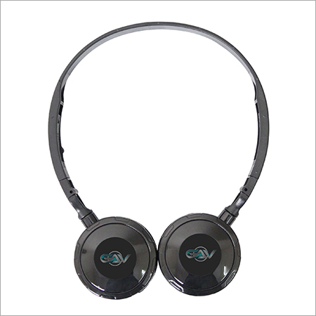 GVSH6001BK GAV Stereo Headphone Over The Ear Black