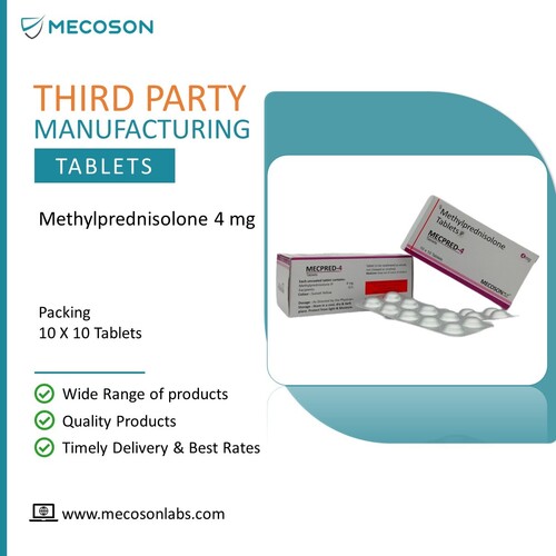 Methyl Prednisolone 4mg Tablets