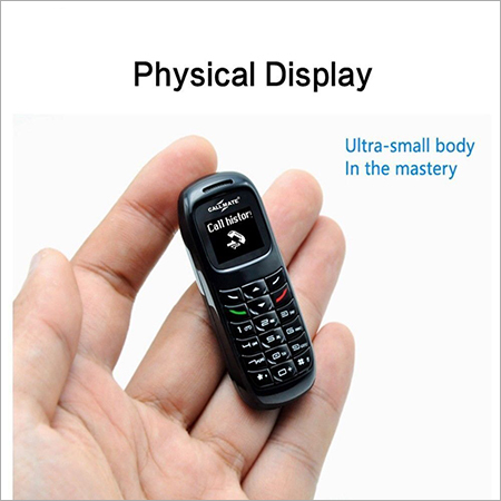 GAVMPBM70BK GAV BM-70 Mini Phone Cum Bluetooth Headset With Magic Voice - Black