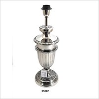 Silver Table Lamp Stand - Color: Nickle