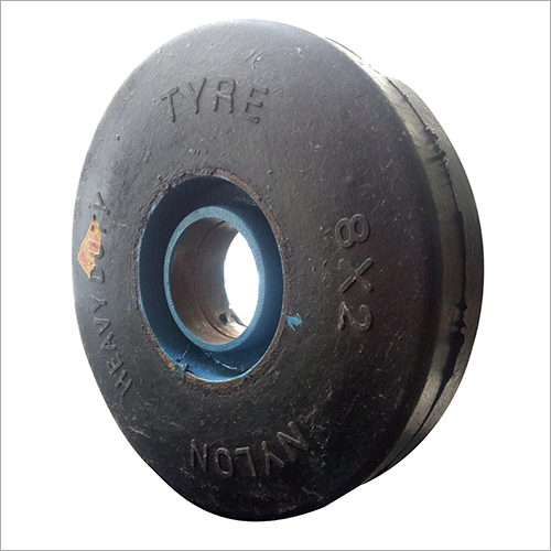 8X2 Heavy Duty Nylon Trolley Wheel