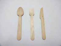 14 CM WOODEN FORK