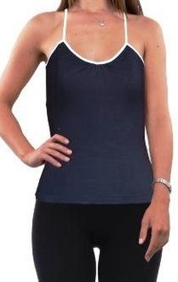 Spaghetti Top With Front Gather & Piping Age Group: Adults