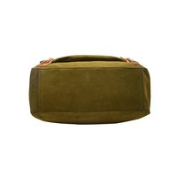 Leather Drawstring Shoulder Bag