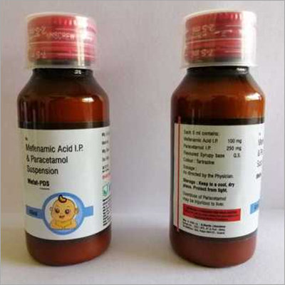 Mefenamic Acid I.p. 100 Mg & Paracetamol I.p. 250 Mg Suspension
