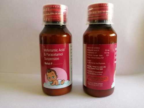 Mefenamic Acid I.P. 50 MG & Paracetamol I.P. 125 MG Suspension Mefenamic Acid I.P. 50 MG & Paracetamol I.P. 125 MG Suspension