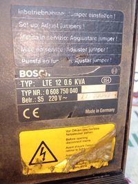 BOSCH SERVO DRIVE LTE12