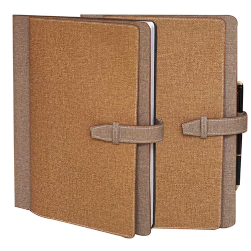 Fabric Looks Leatherette Notebook (X2002)