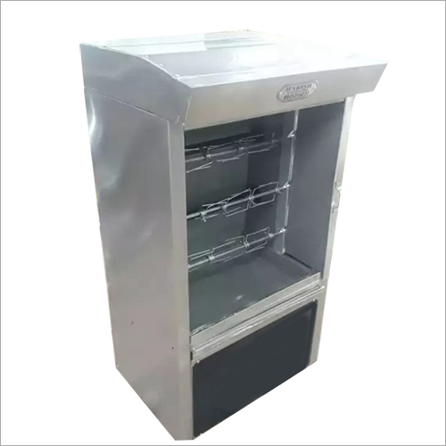 9 Birds Chicken Grill Machine - Stainless Steel, 9 Birds Capacity | High-End Electric Heating, Ideal for Barbeques and Restaurants