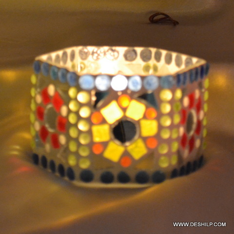 Brown Gold Bronze Candle Holder for promotions