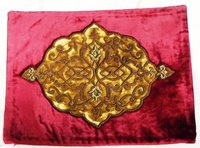 100% Cotton Zari Embroidery Cs 1446A 30X40
