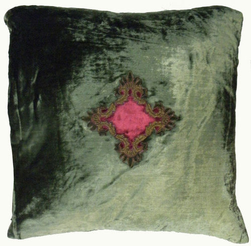 Zari Embroidery Cushion Covers