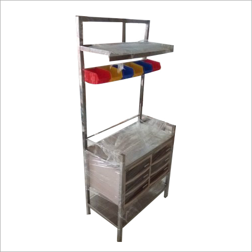 Stainless Steel Hospital Crash Cart