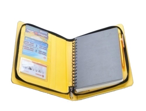 Hard Pasting Notebook In Folder