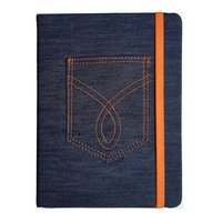 Jeans Fabric Notebook With Pocket Holder (X2008)