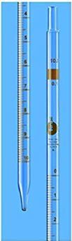 Pipettes Measuring (Mohr Type), Class A with Certificate