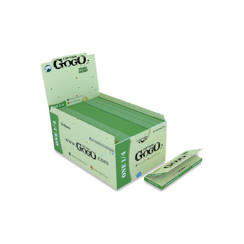 One 1/ 4 Pure Hemp Rolling Paper