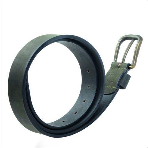 Robust Alaska Olive Leather Belt