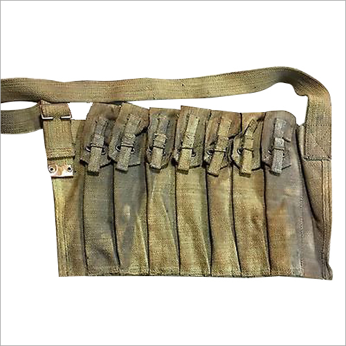 Green Sten Seven Pocket Magazine Bandolier