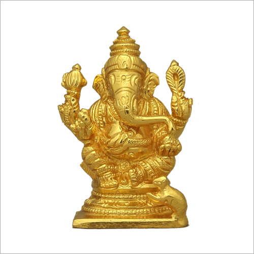 Polishing Ananda Ganesha Idol