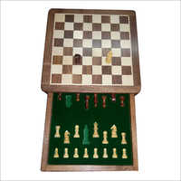 Sheesham Wood Magnetic Chess Set - Durable Sheesham Material, Lightweight Easy-carry Design, Versatile Indoor/outdoor Use
