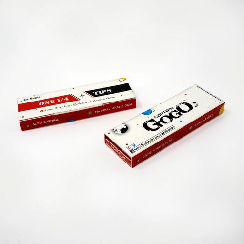 One 1/4 Plustips Bleached White Rolling Paper